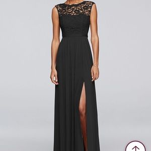 NWT Lace Bodice Evening Gown